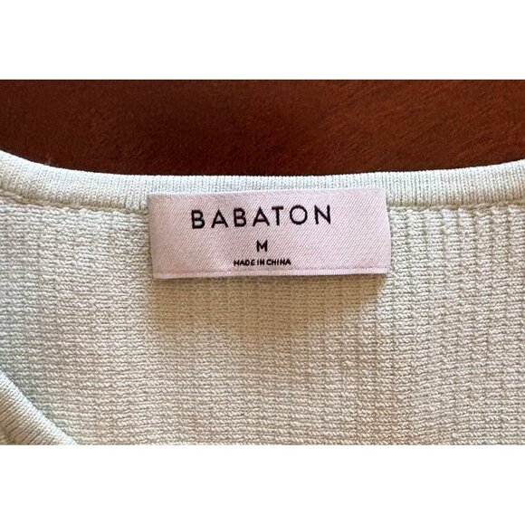 Babaton Sculpt Knit Tank Bundle Cropped Tank + One Shoulder Top Size Medium - Picture 3 of 15